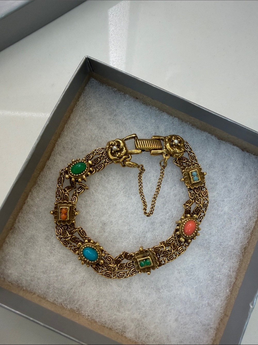 Vintage 60’s-70’s Goldette NY bracelet